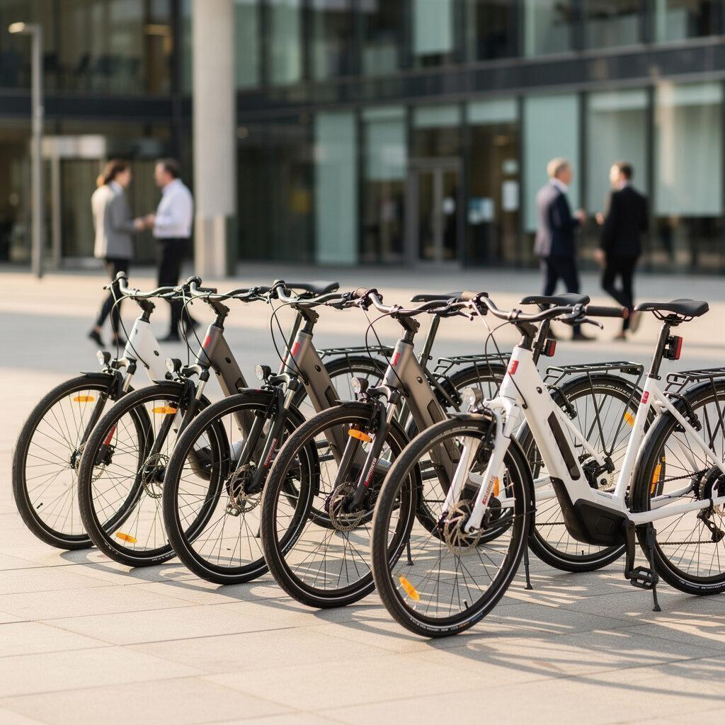 E-Bike Versicherung für Gewerbekunden mit spezieller Absicherung für Firmenfahrräder – Waldenburger Versicherung AG